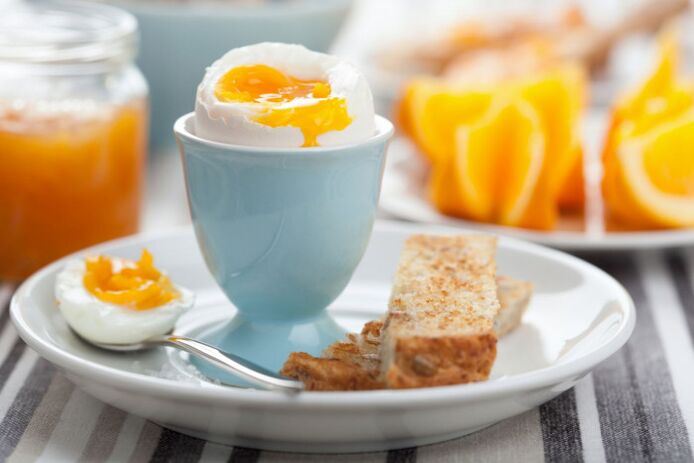 میگی ڈائیٹ مینو میں انڈا