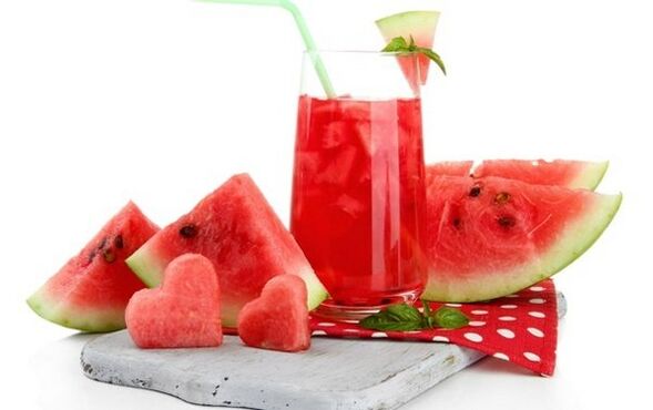 وزن میں کمی کے لیے تربوز اور تربوز کا رس
